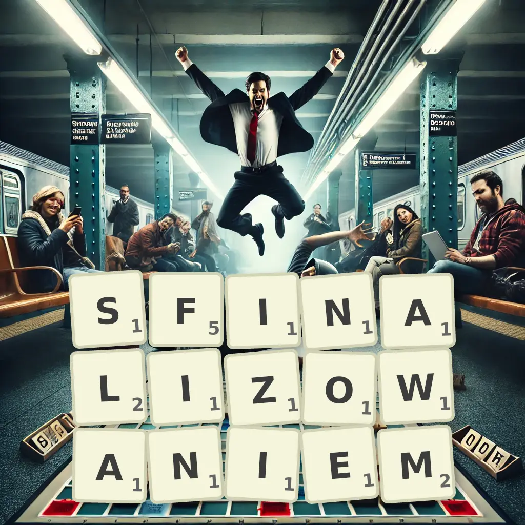 Słowa z liter SFINALIZOWANIEM