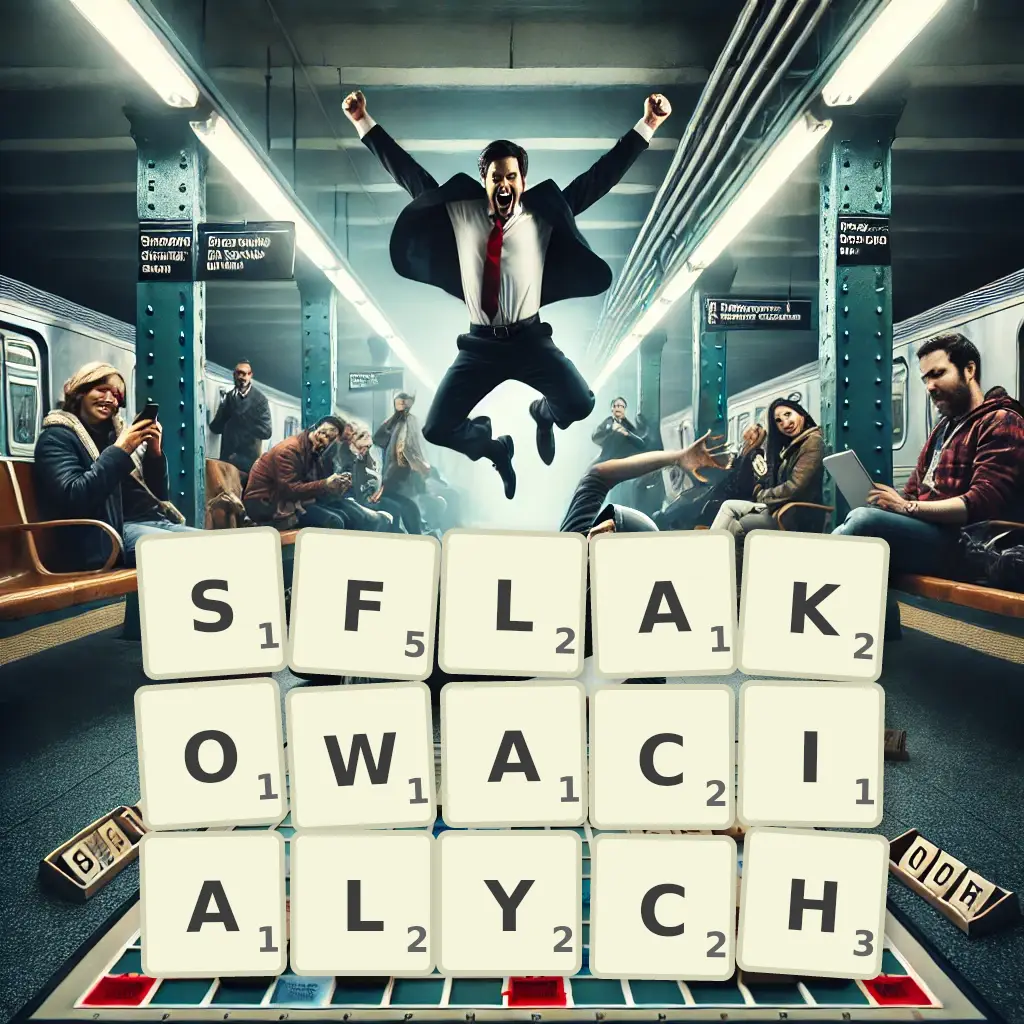 Słowa z liter SFLAKOWACIAŁYCH