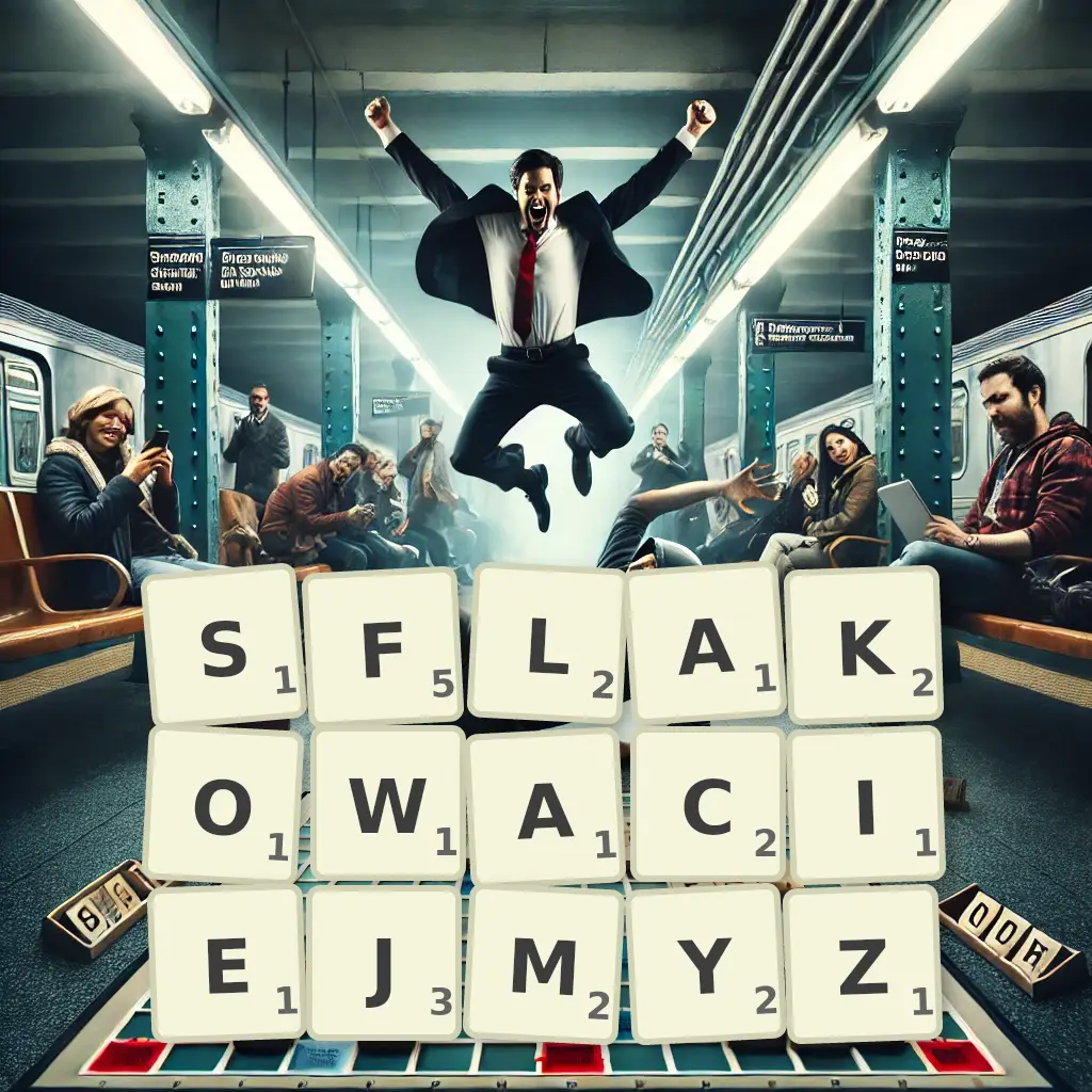 Słowa z liter SFLAKOWACIEJMYŻ