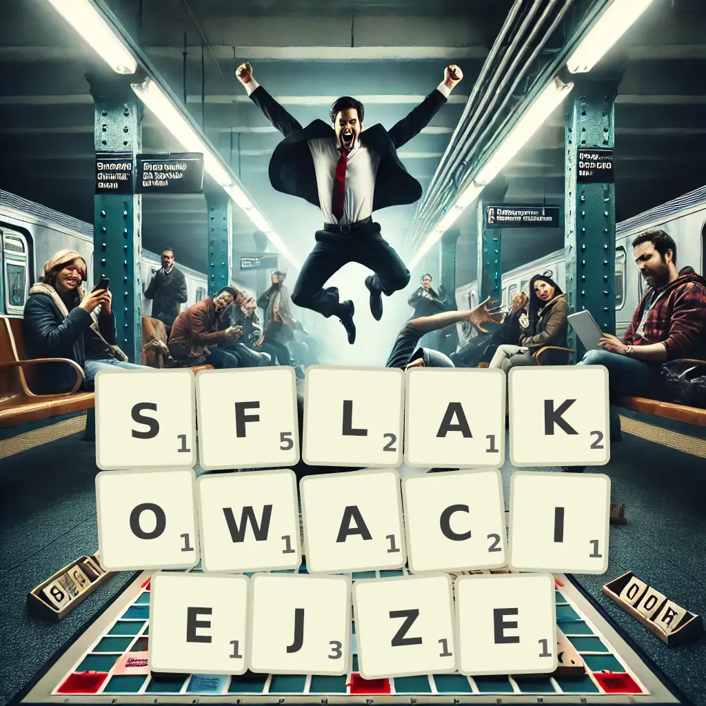 Słowa z liter SFLAKOWACIEJŻE