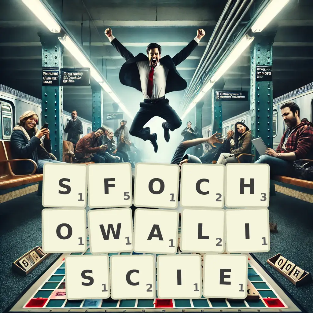 Słowa z liter SFOCHOWALIŚCIE