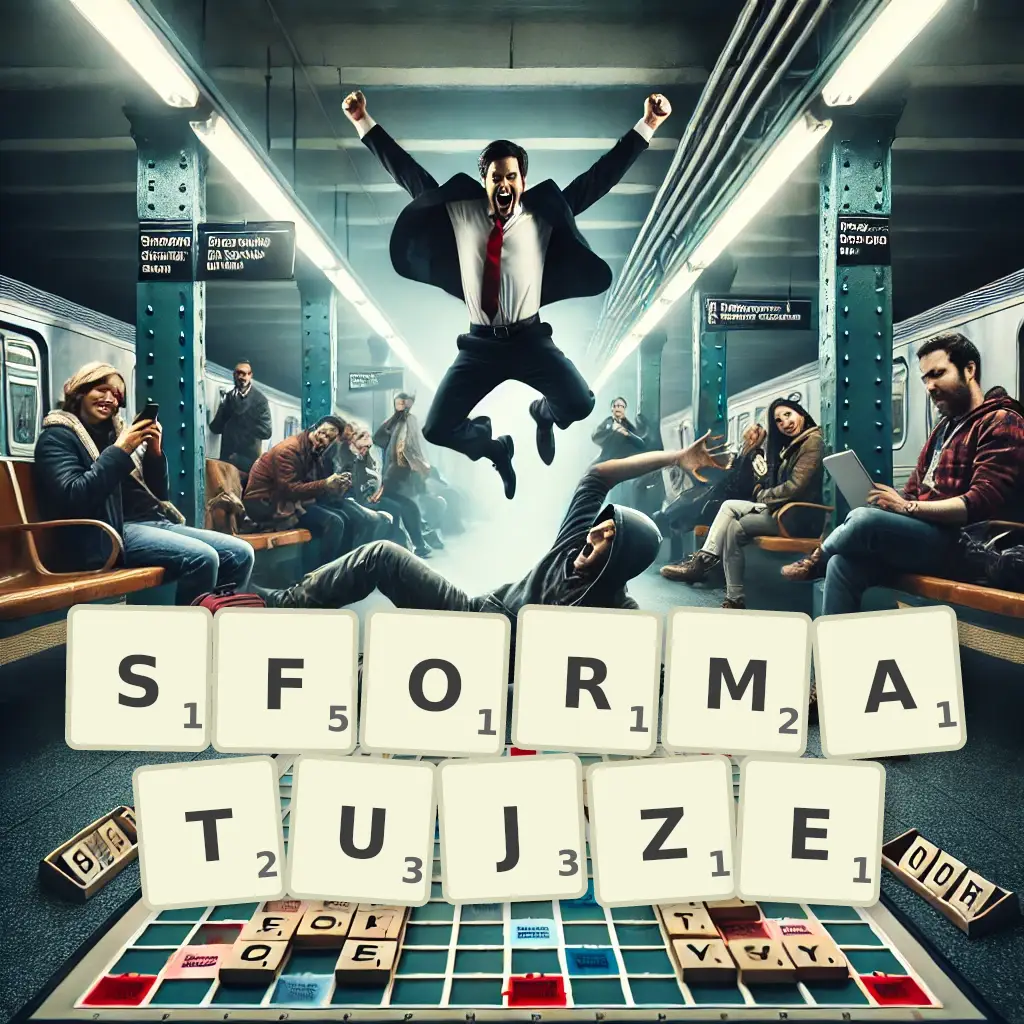 Słowa z liter SFORMATUJŻE