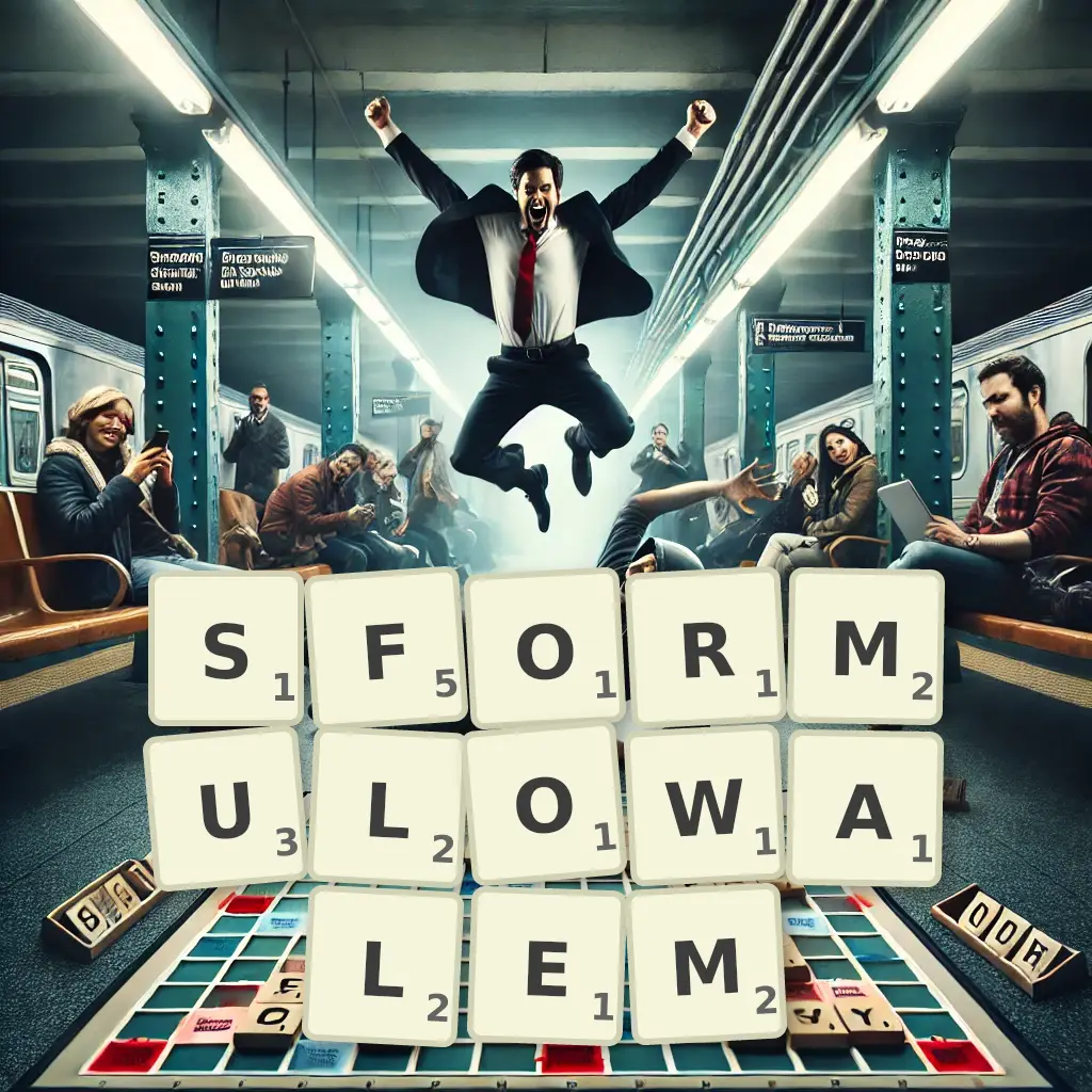 Słowa z liter SFORMUŁOWAŁEM
