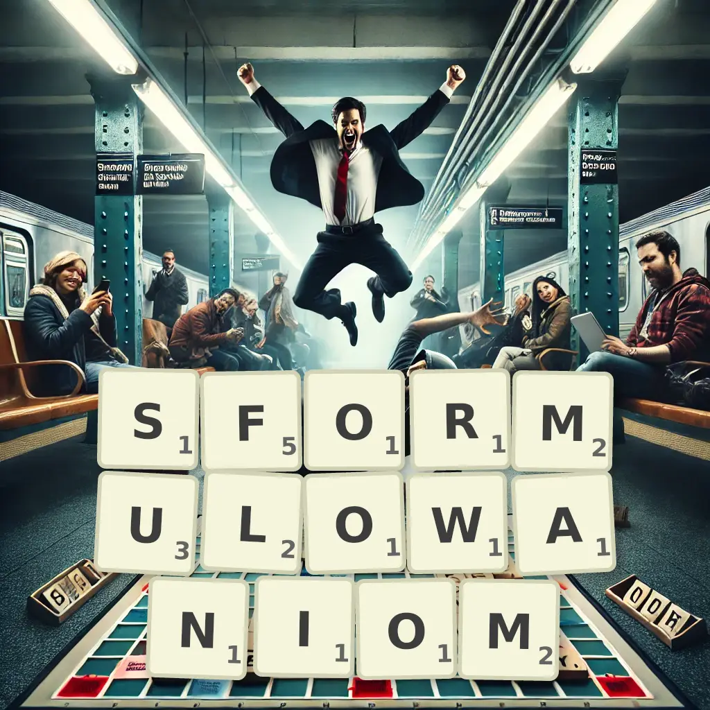 Słowa z liter SFORMUŁOWANIOM