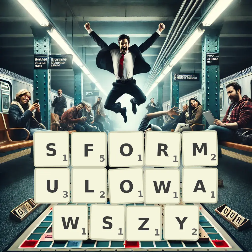 Słowa z liter SFORMUŁOWAWSZY