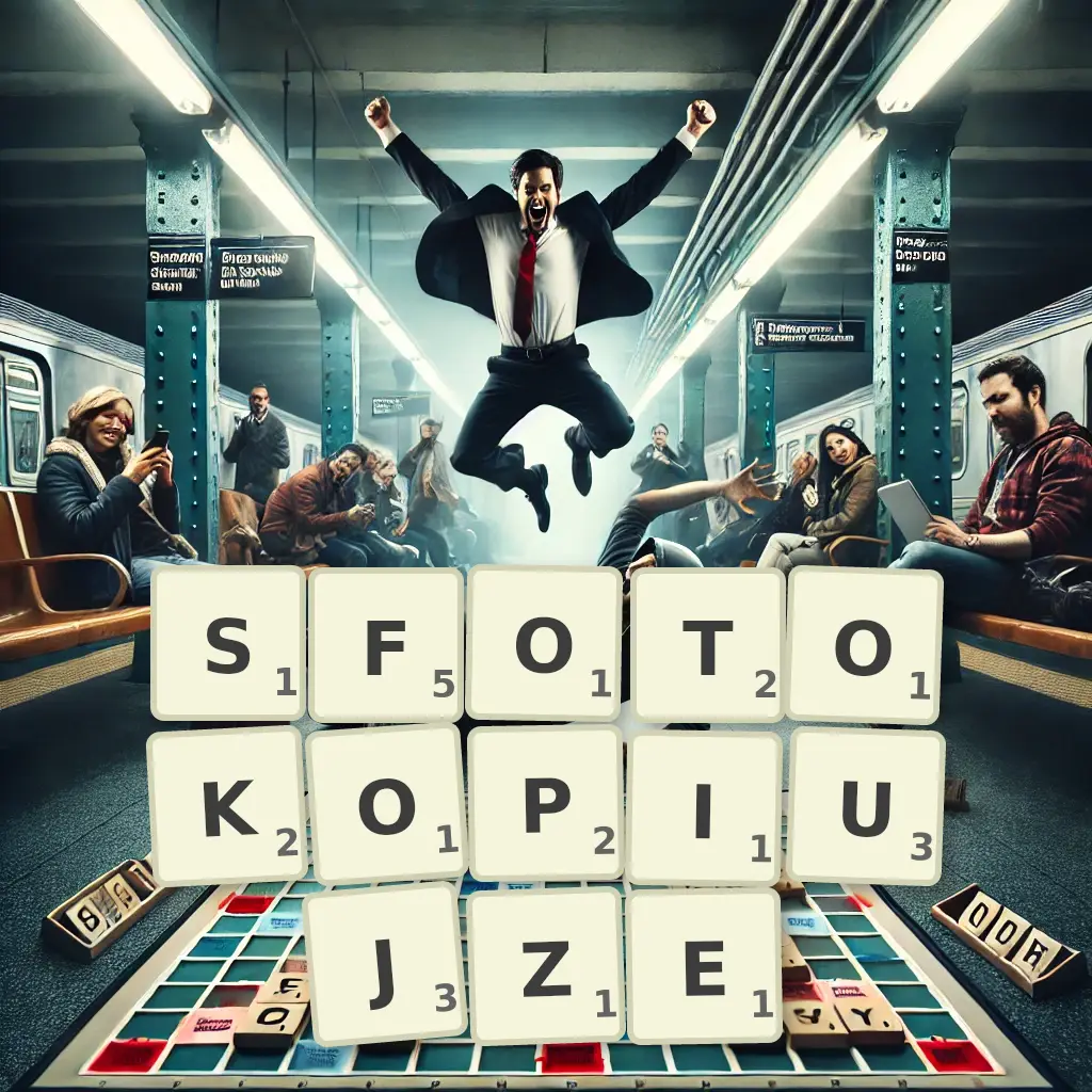 Słowa z liter SFOTOKOPIUJŻE