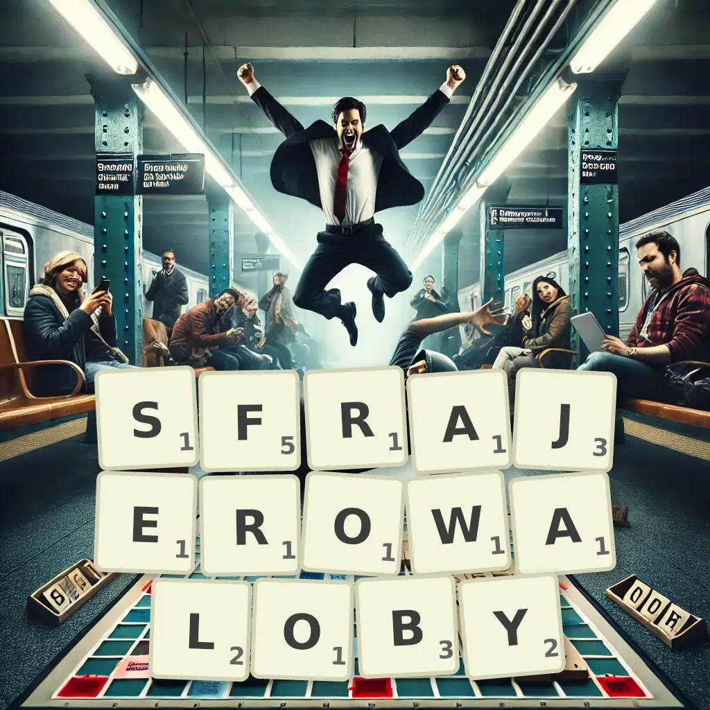 Słowa z liter SFRAJEROWAŁOBY