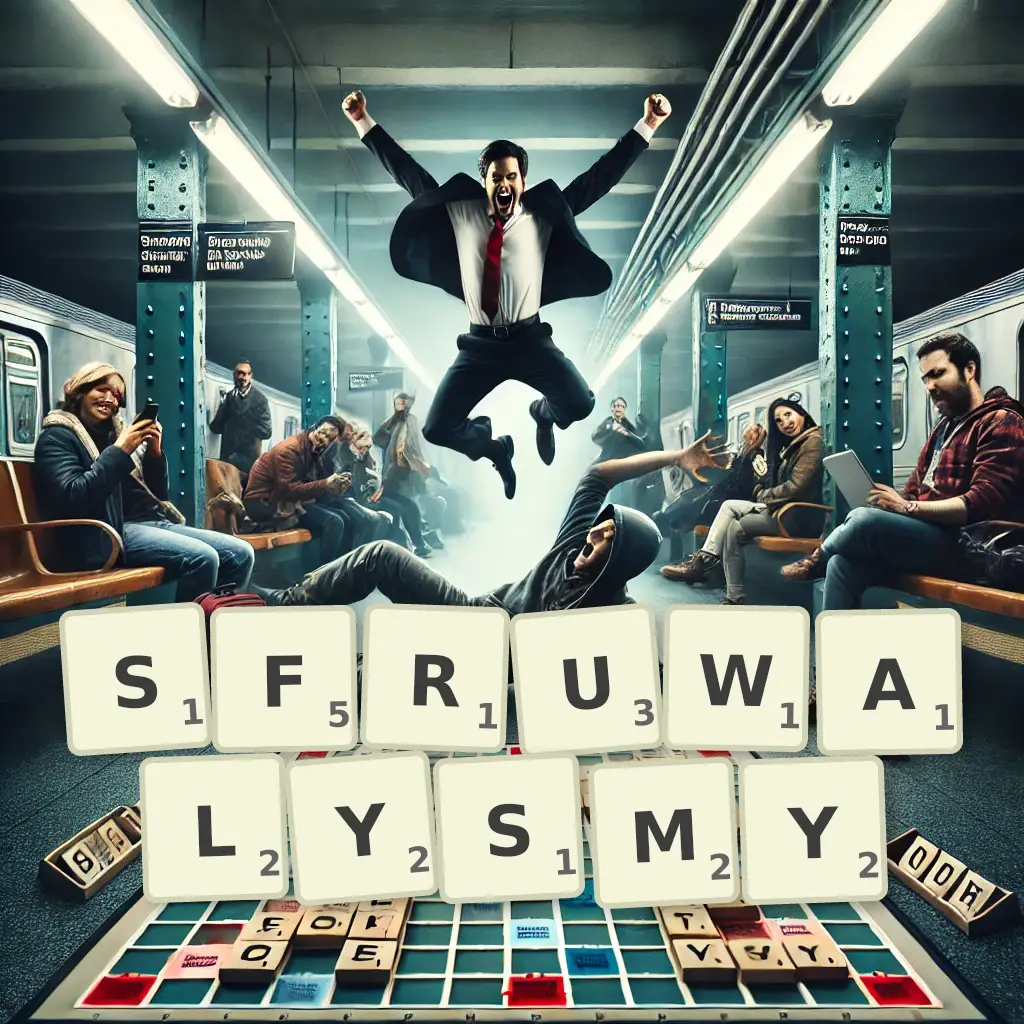 Lista słów z liter SFRUWAŁYŚMY Słowa z liter SFRUWAŁYŚMY