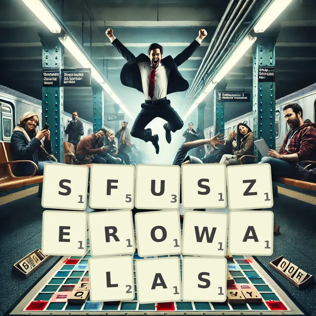 Słowa z liter SFUSZEROWAŁAŚ