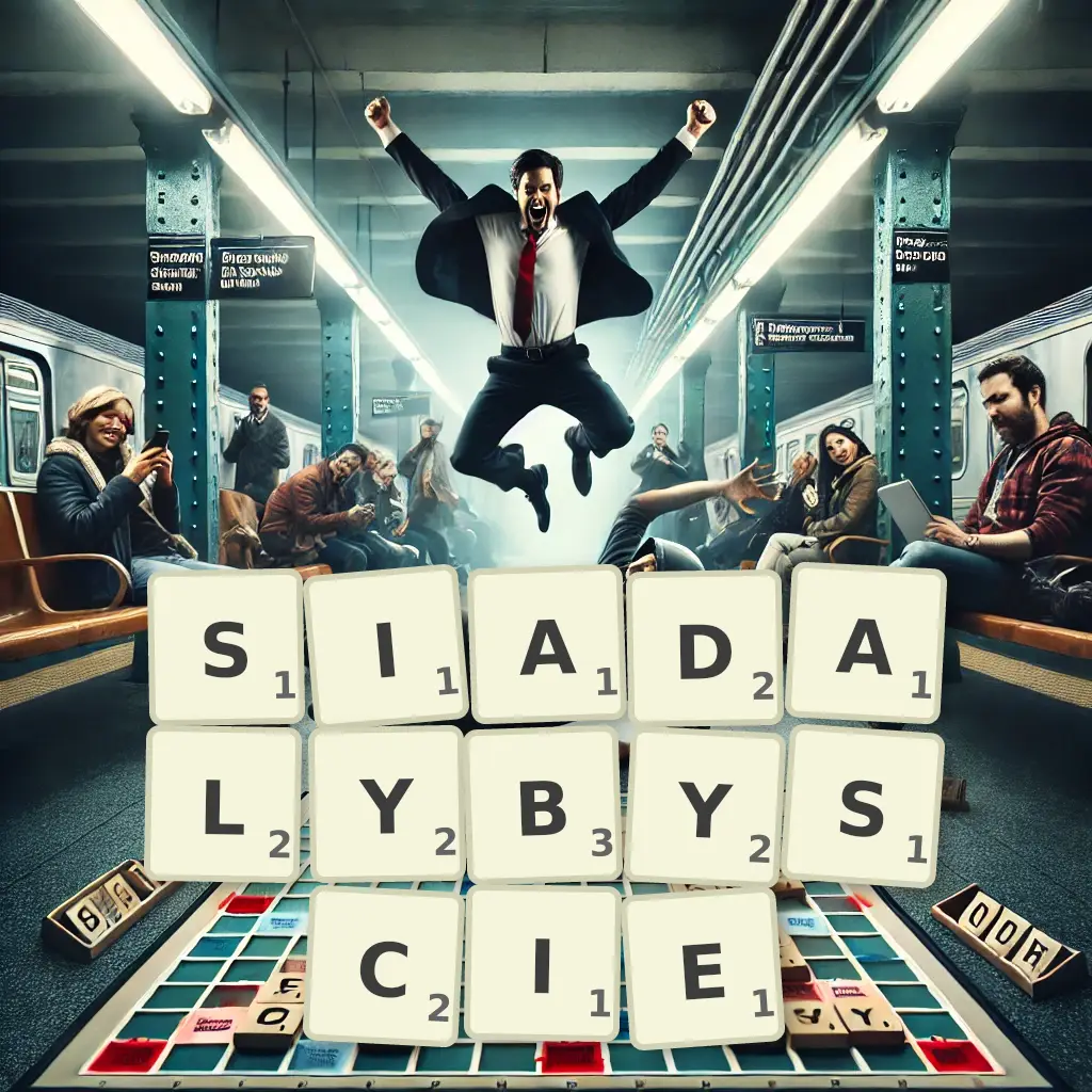Słowa z liter SIADAŁYBYŚCIE