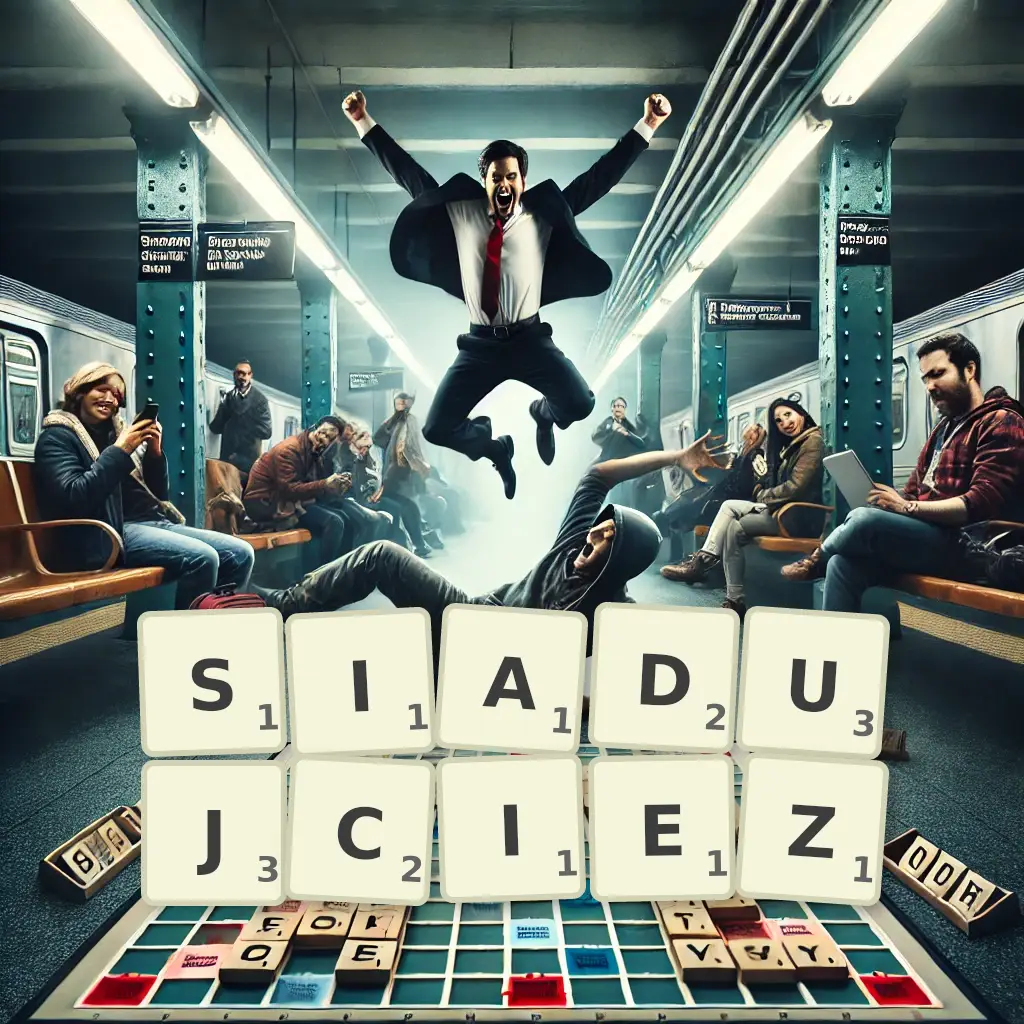 Słowa z liter SIADUJCIEŻ