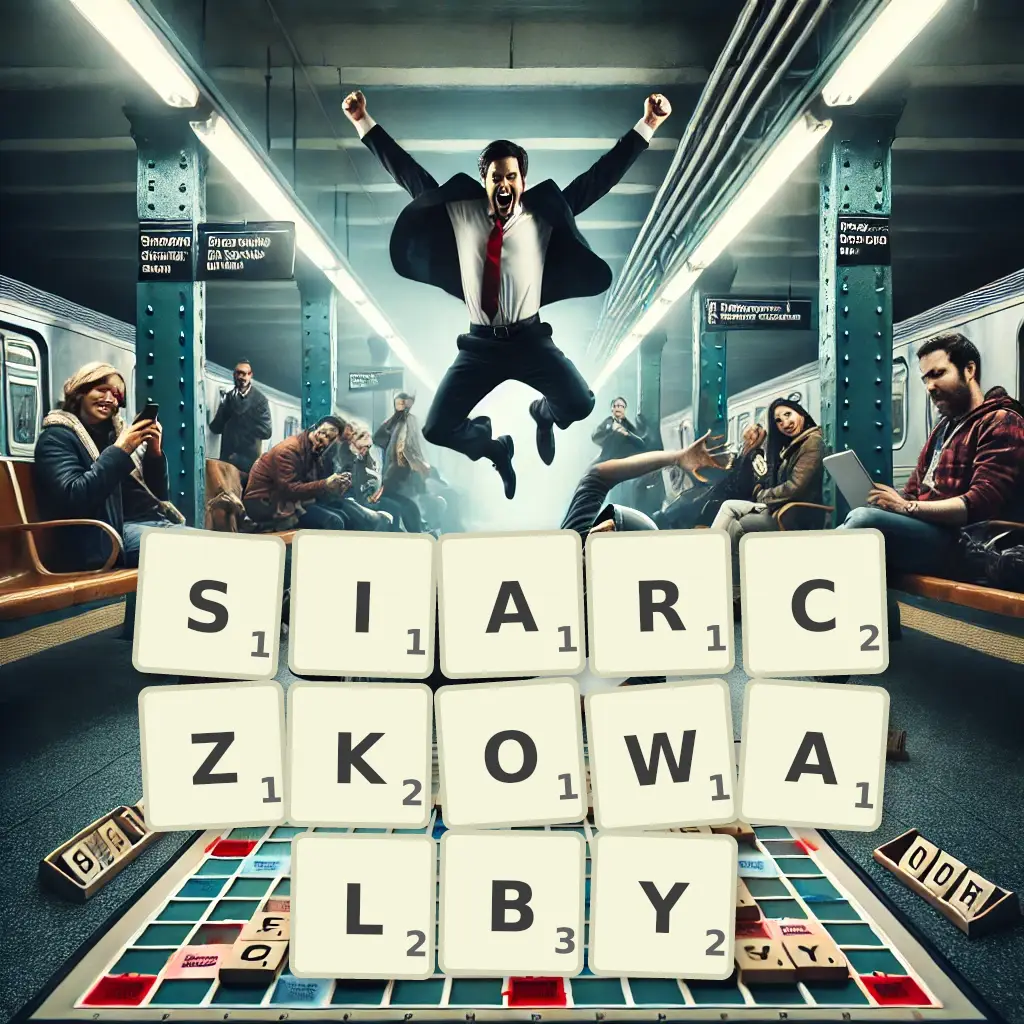 Słowa z liter SIARCZKOWAŁBY