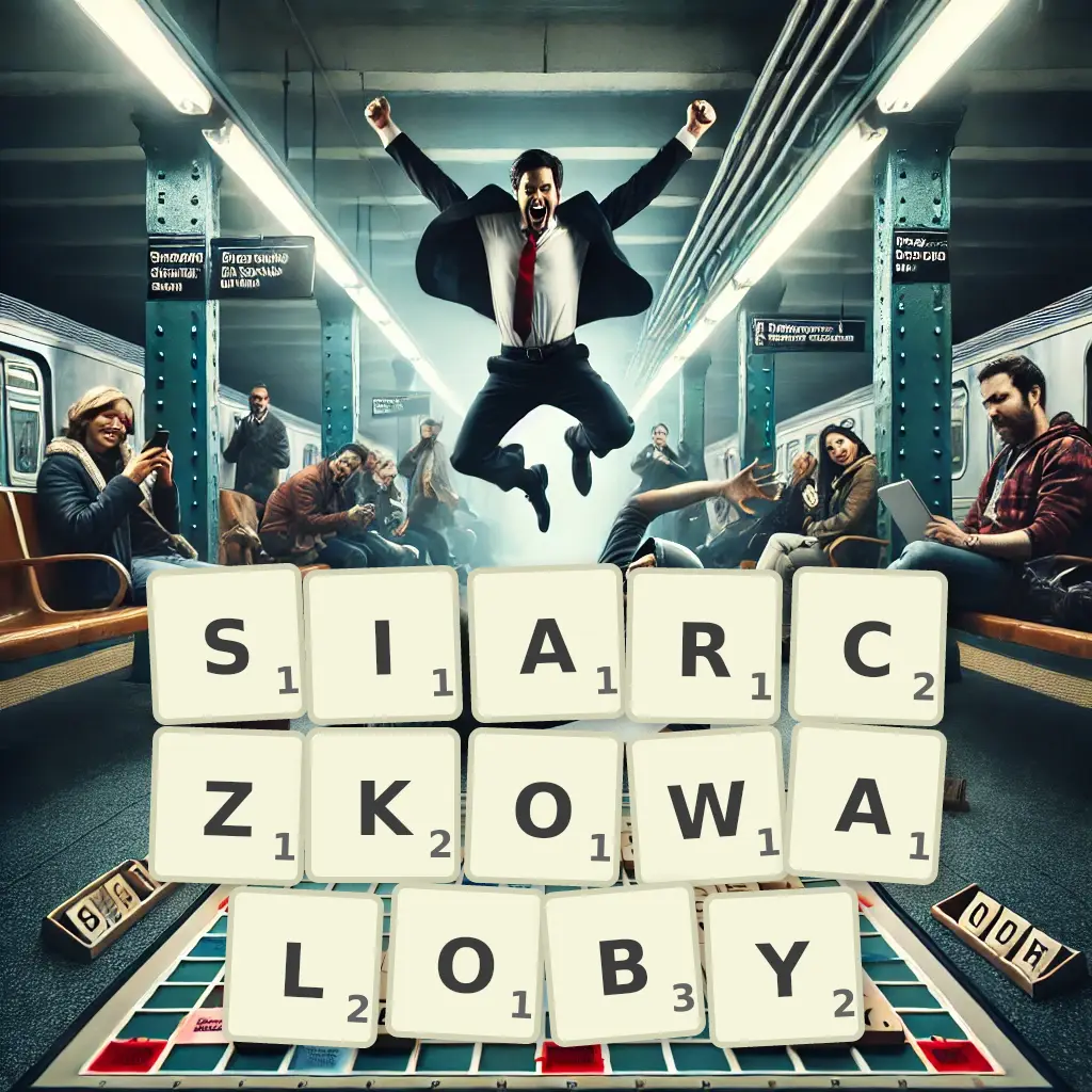 Słowa z liter SIARCZKOWAŁOBY