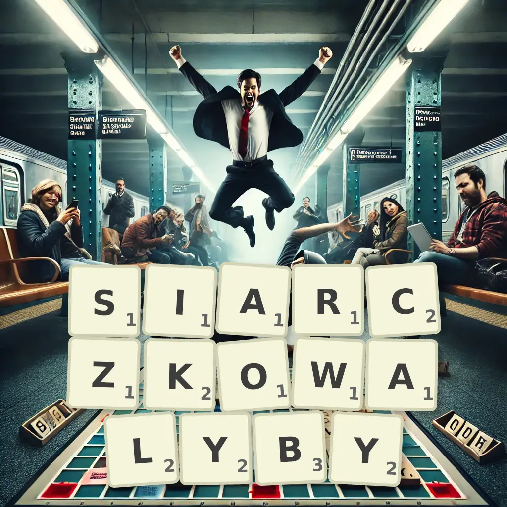 Słowa z liter SIARCZKOWAŁYBY