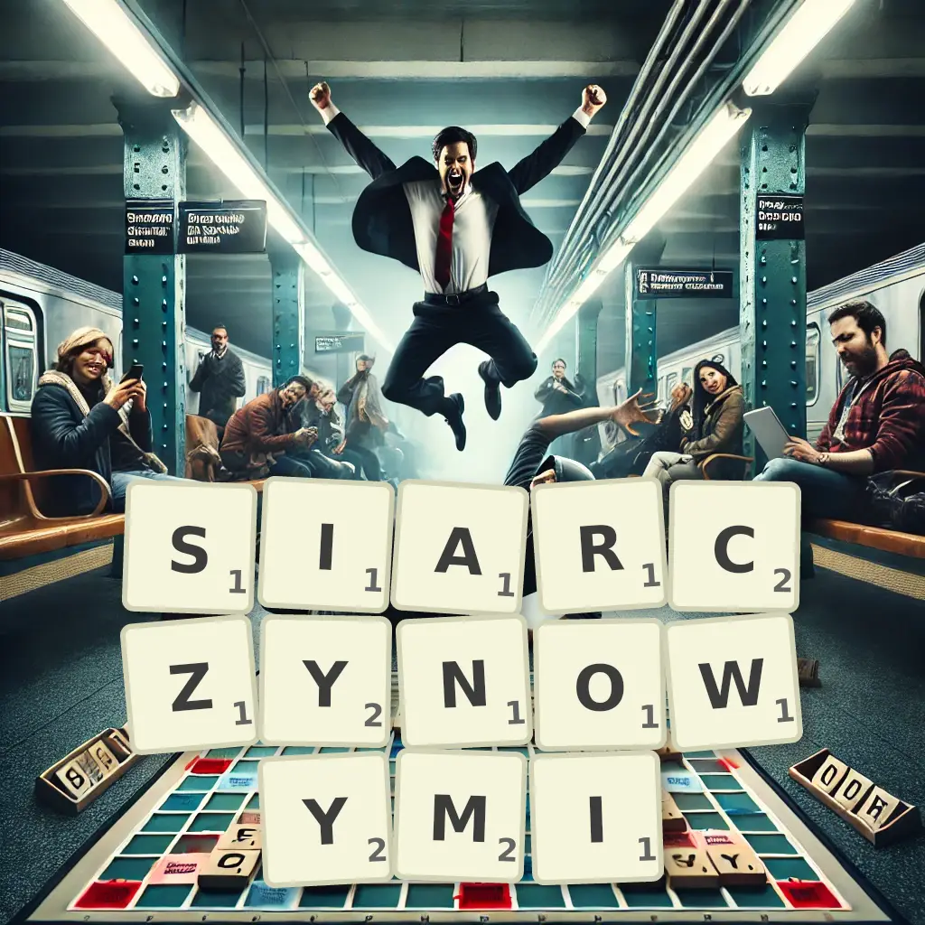 Słowa z liter SIARCZYNOWYMI