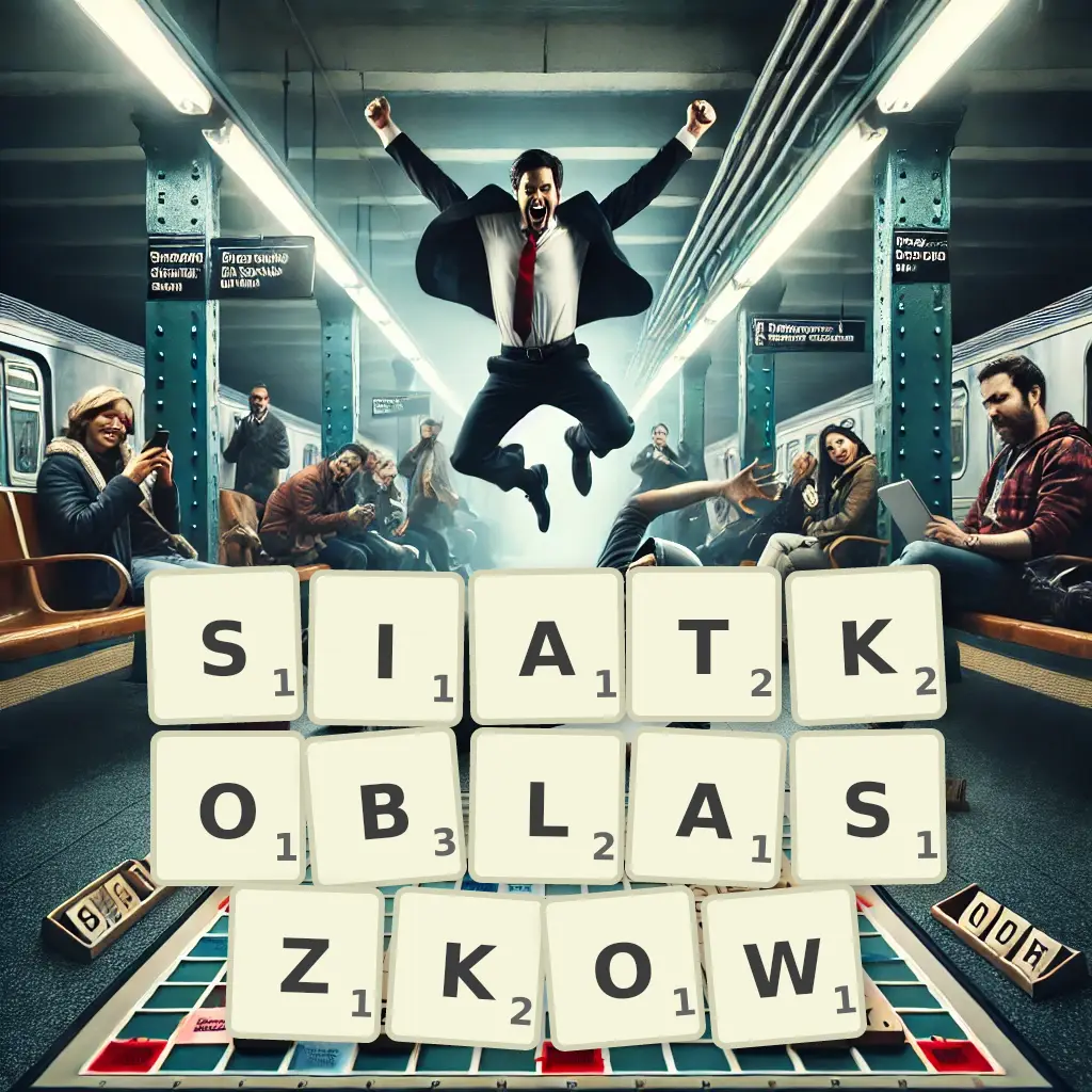 Słowa z liter SIATKOBLASZKÓW