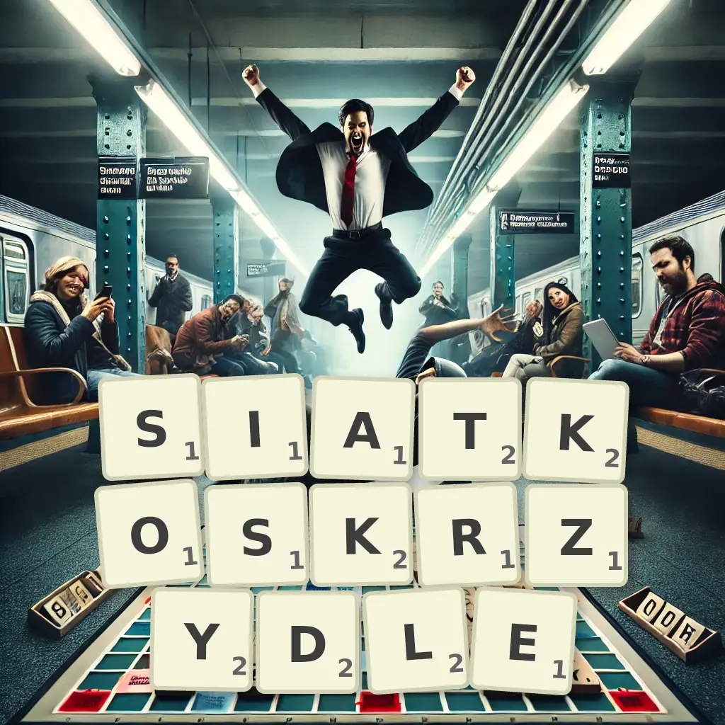Słowa z liter SIATKOSKRZYDŁE