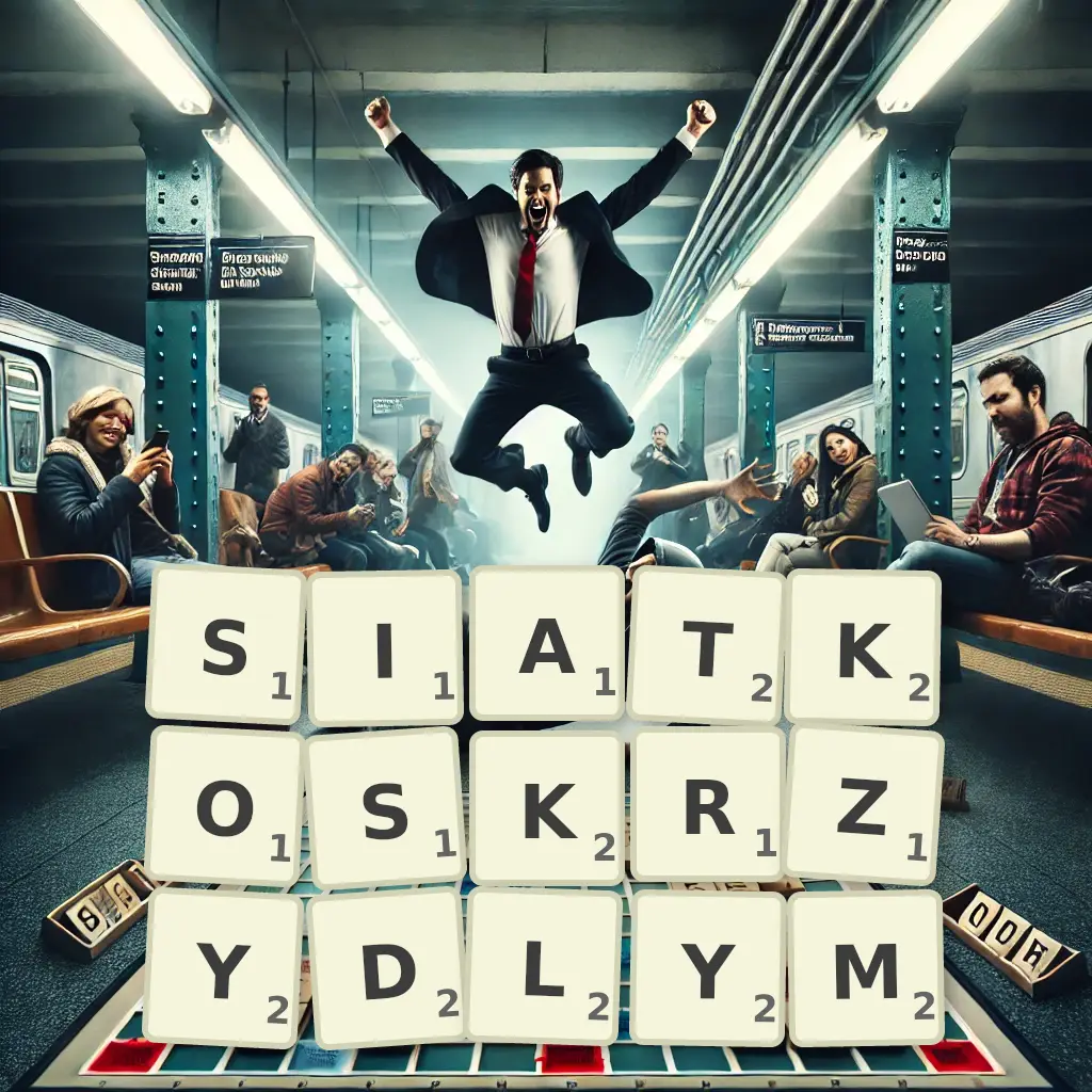 Słowa z liter SIATKOSKRZYDŁYM