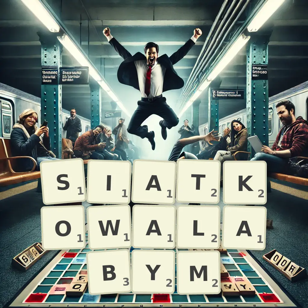Słowa z liter SIATKOWAŁABYM
