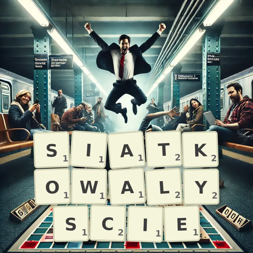 Słowa z liter SIATKOWAŁYŚCIE