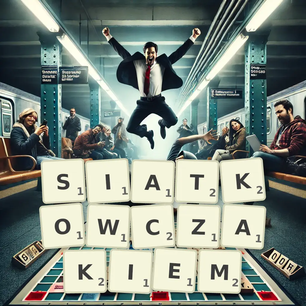 Słowa z liter SIATKÓWCZAKIEM