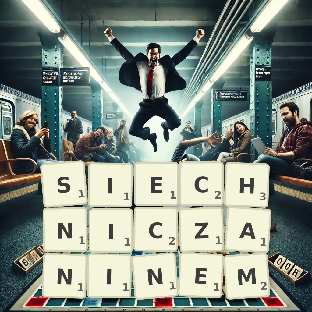 Słowa z liter SIECHNICZANINEM