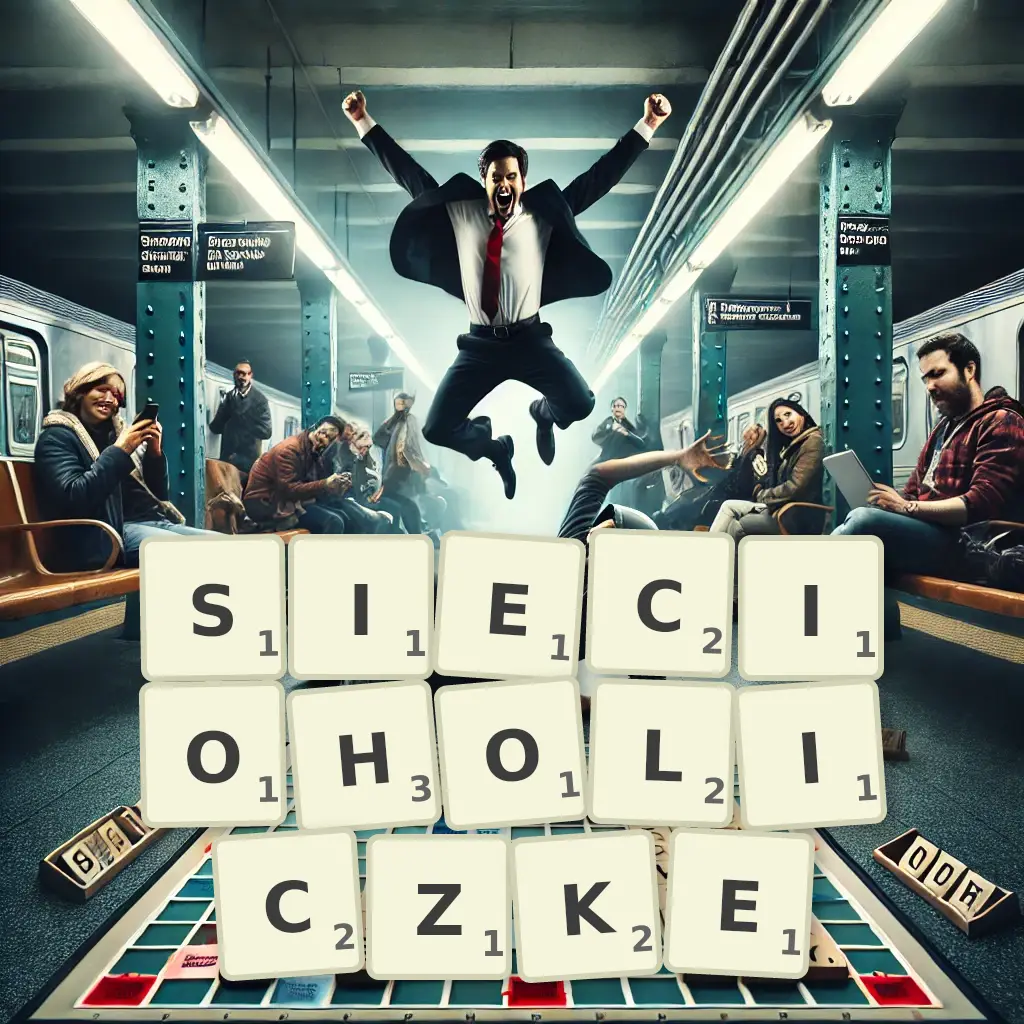 Słowa z liter SIECIOHOLICZKĘ