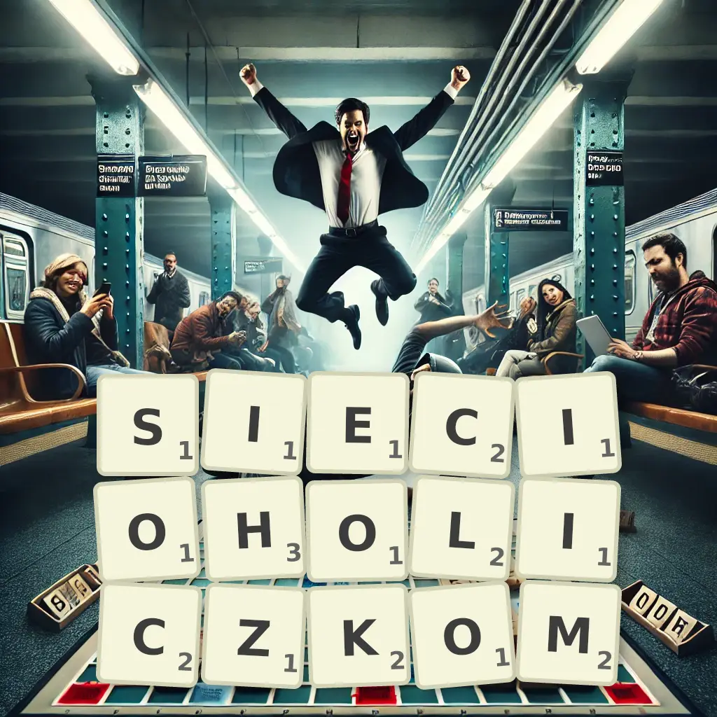 Słowa z liter SIECIOHOLICZKOM