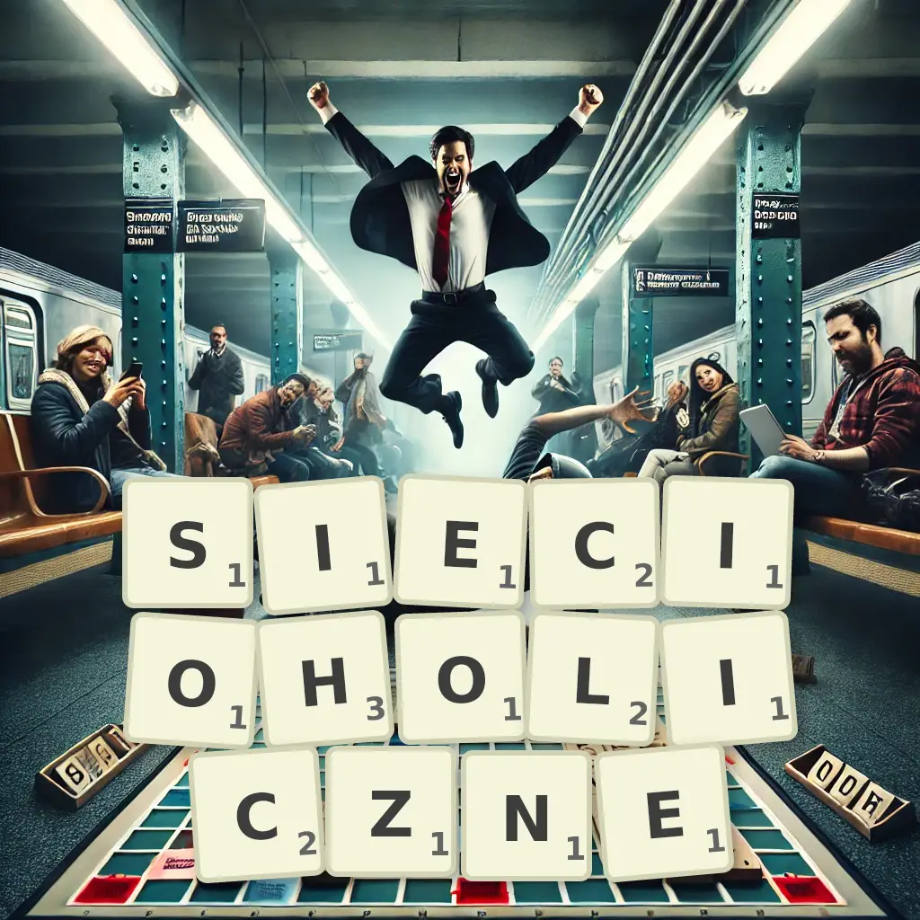 Słowa z liter SIECIOHOLICZNE