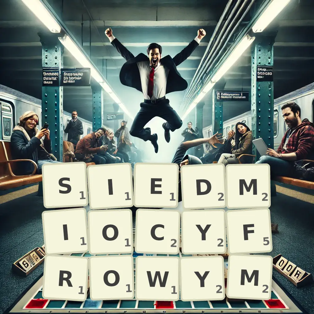 Słowa z liter SIEDMIOCYFROWYM