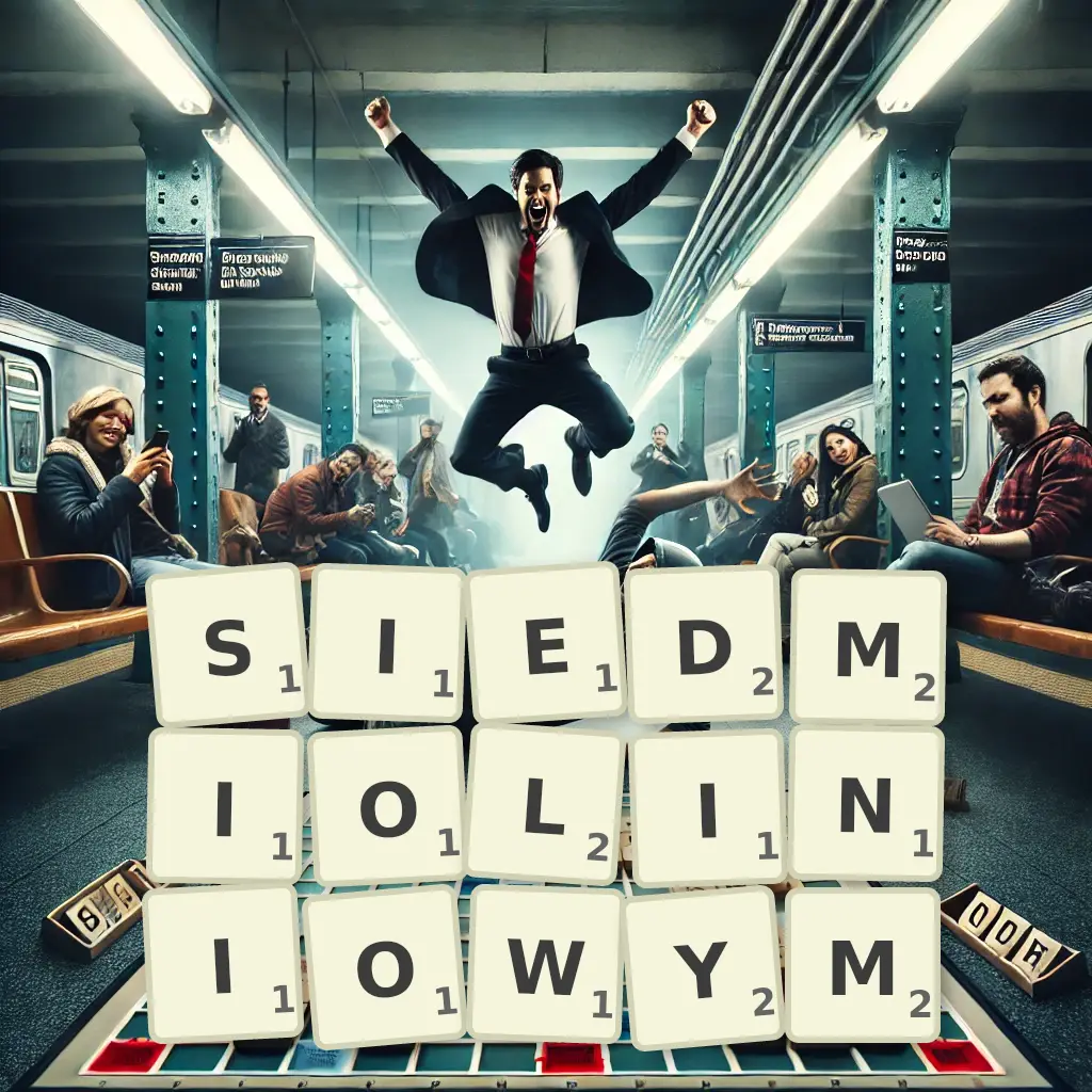 Słowa z liter SIEDMIOLINIOWYM