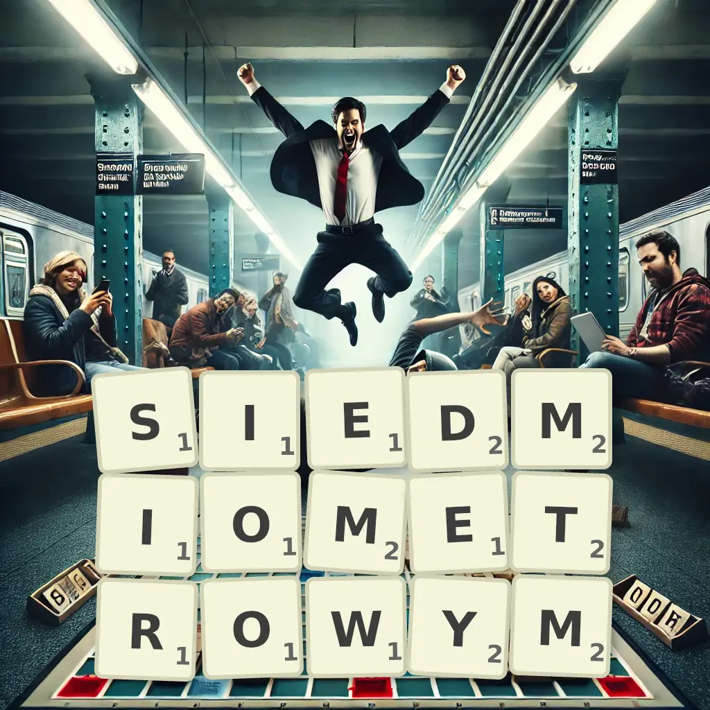 Słowa z liter SIEDMIOMETROWYM