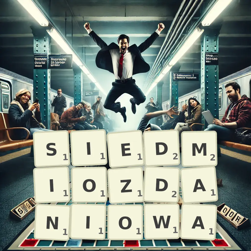 Słowa z liter SIEDMIOZDANIOWĄ