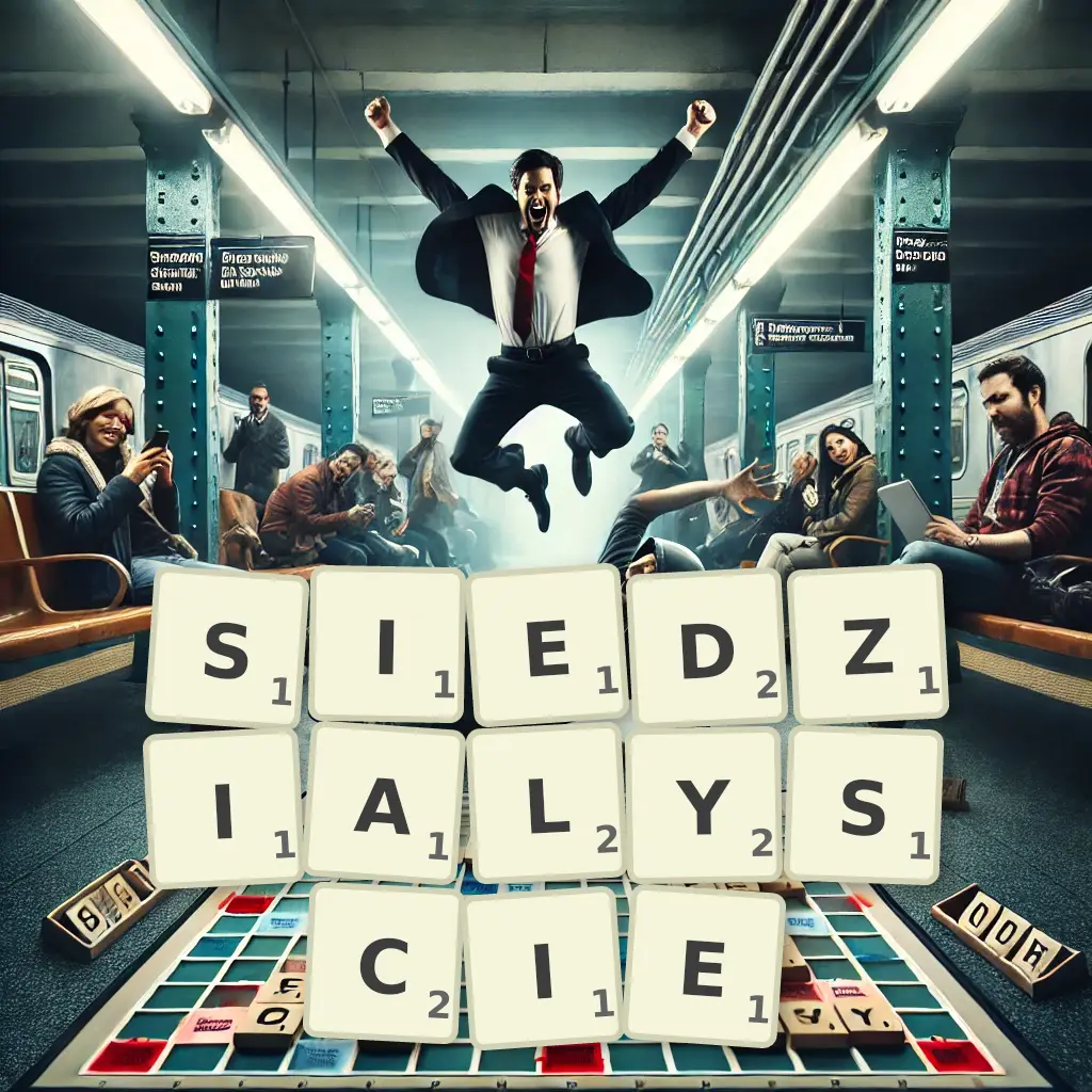 Słowa z liter SIEDZIAŁYŚCIE