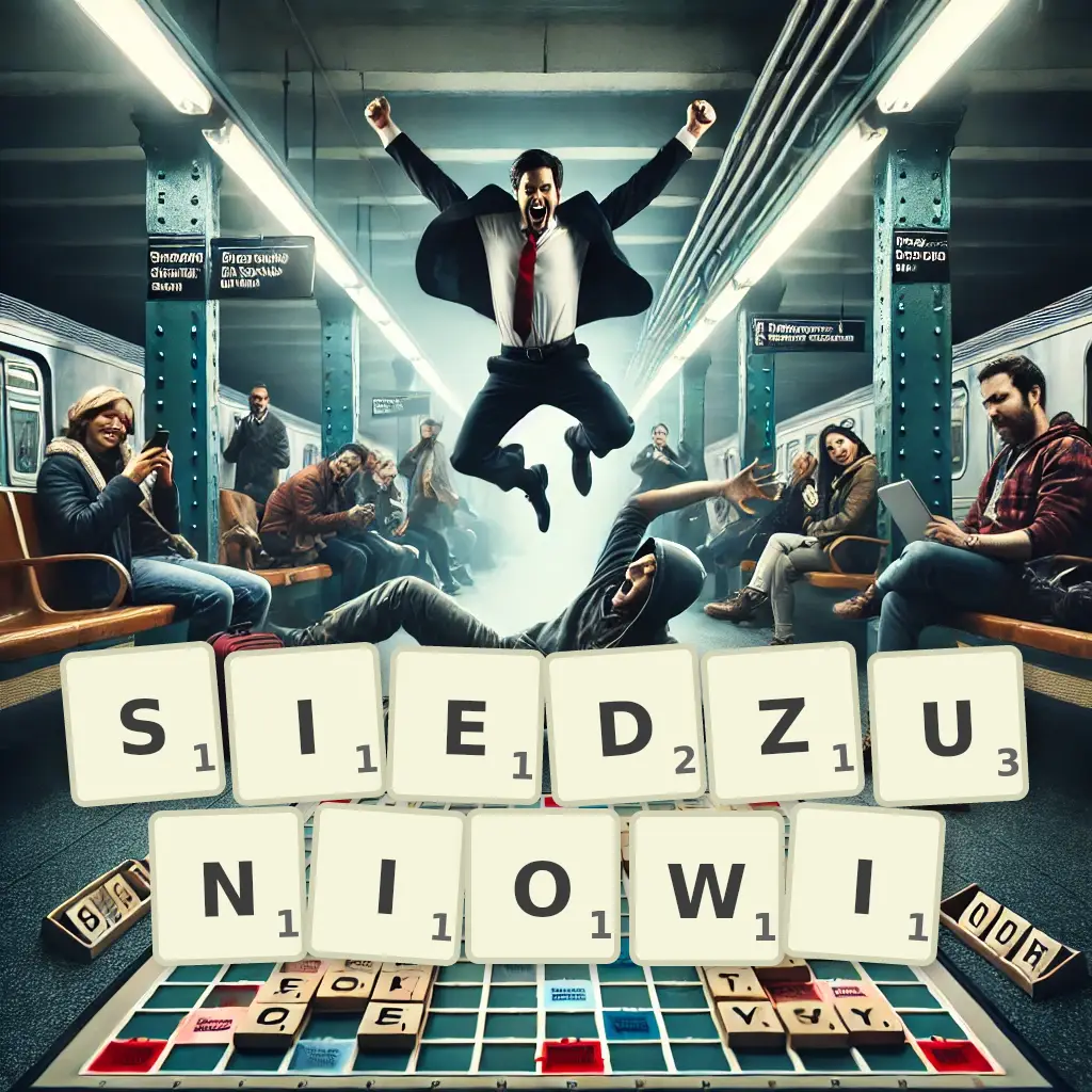 Słowa z liter SIEDZUNIOWI