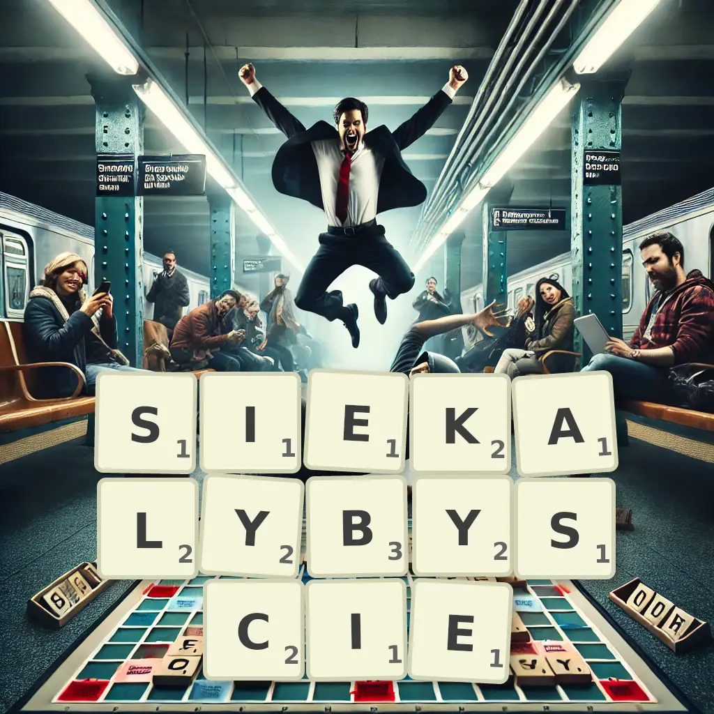 Słowa z liter SIEKAŁYBYŚCIE