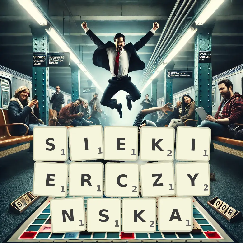 Słowa z liter SIEKIERCZYŃSKA
