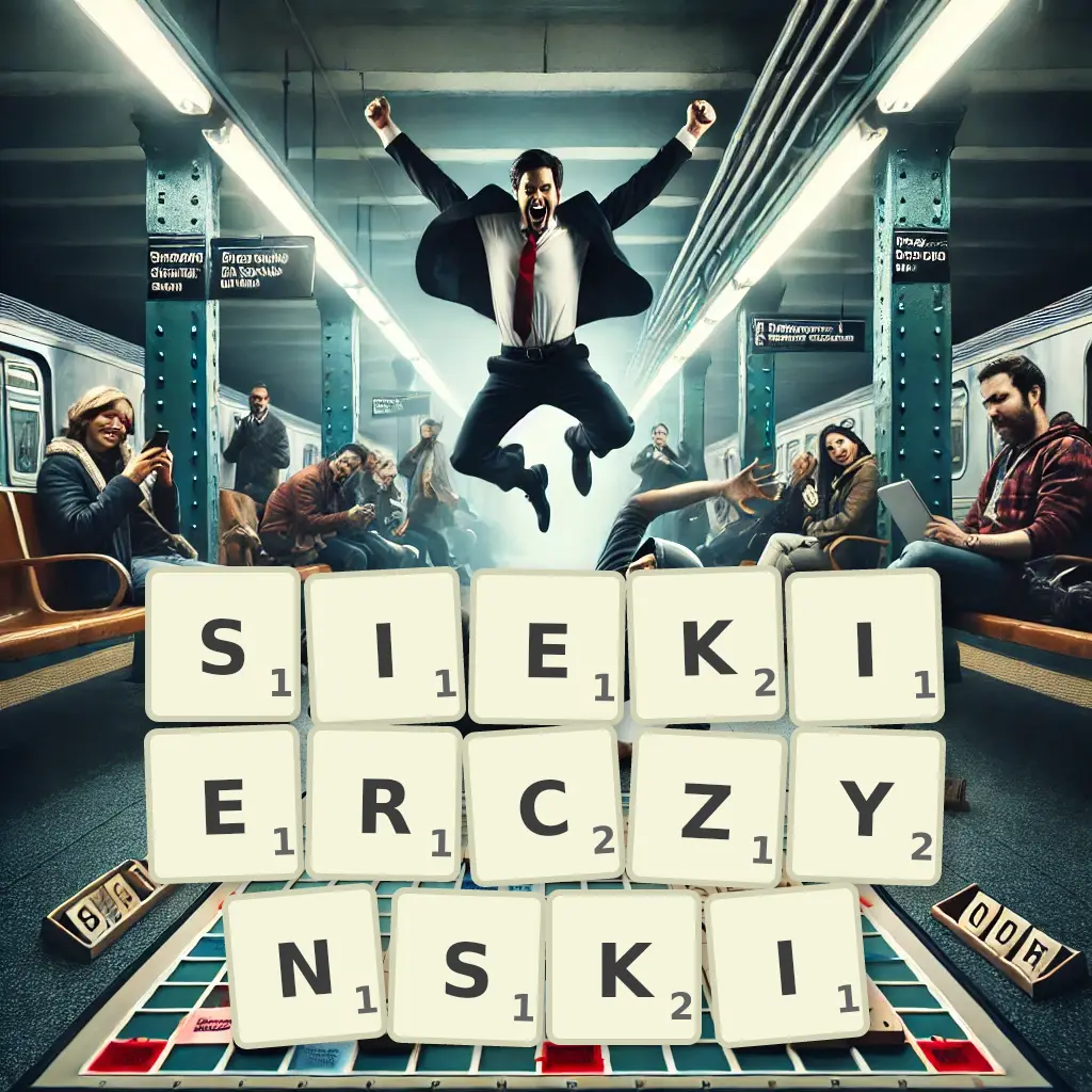 Słowa z liter SIEKIERCZYŃSKI