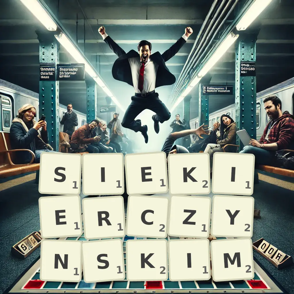 Słowa z liter SIEKIERCZYŃSKIM