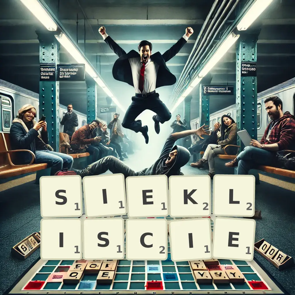 Słowa z liter SIEKLIŚCIE