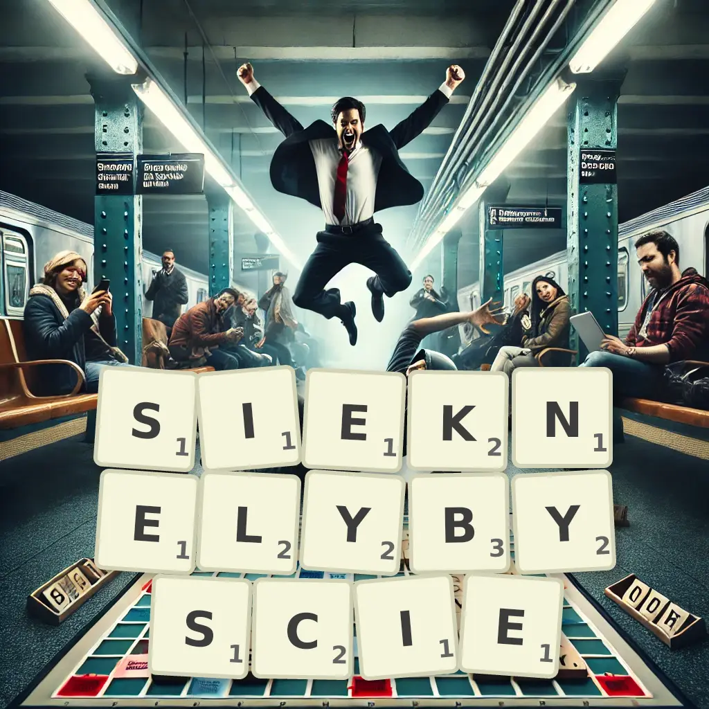 Słowa z liter SIEKNĘŁYBYŚCIE