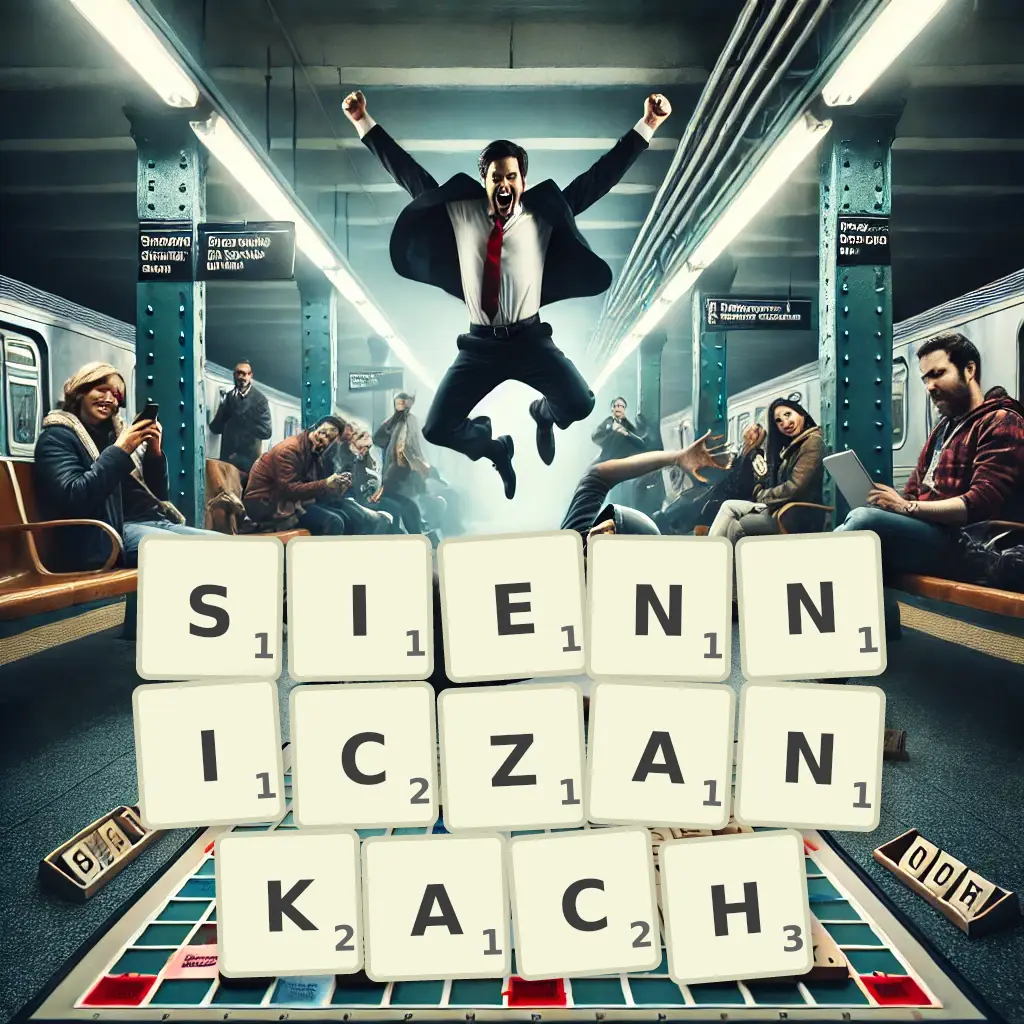 Słowa z liter SIENNICZANKACH