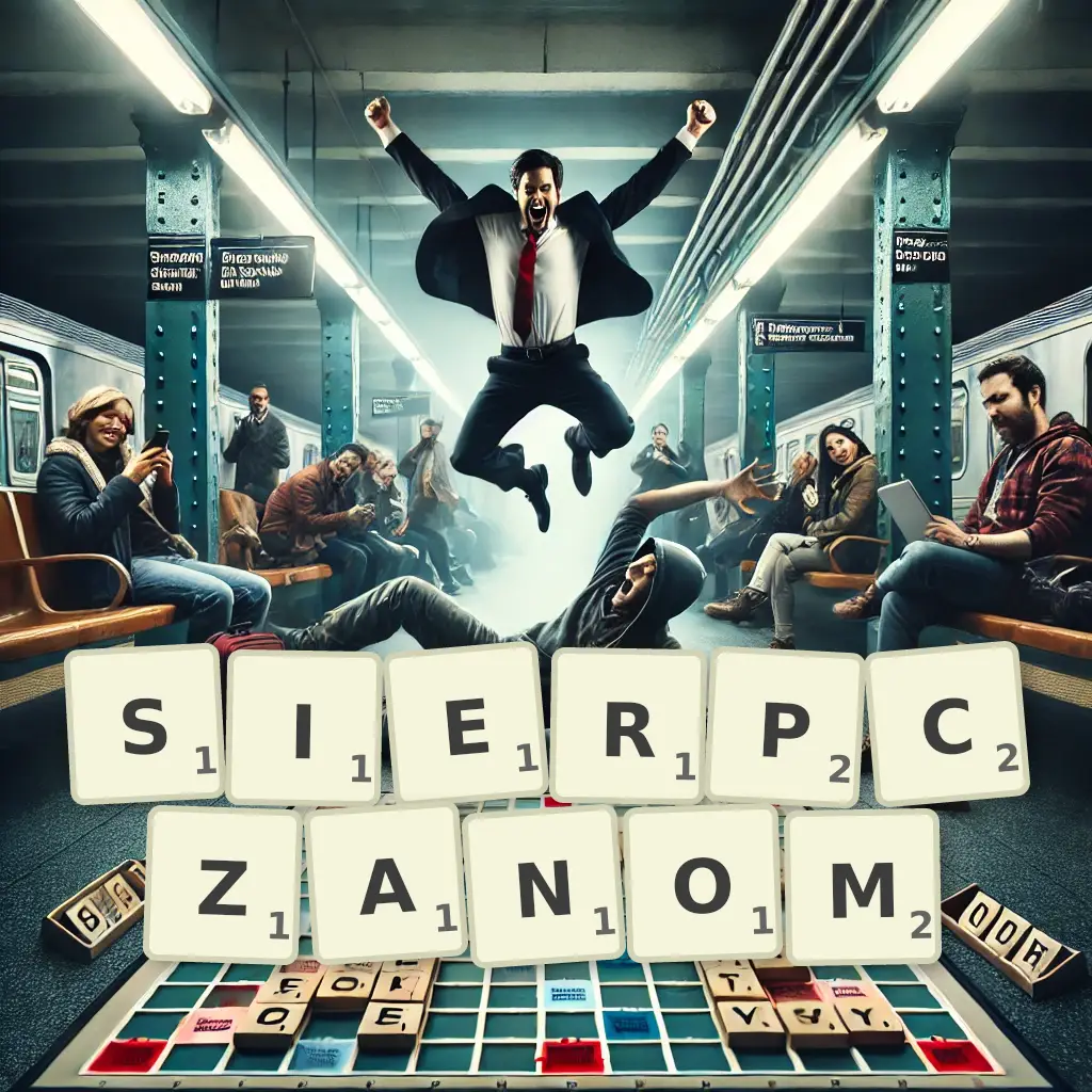Słowa z liter SIERPCZANOM