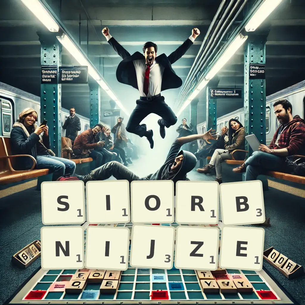 Słowa z liter SIORBNIJŻE