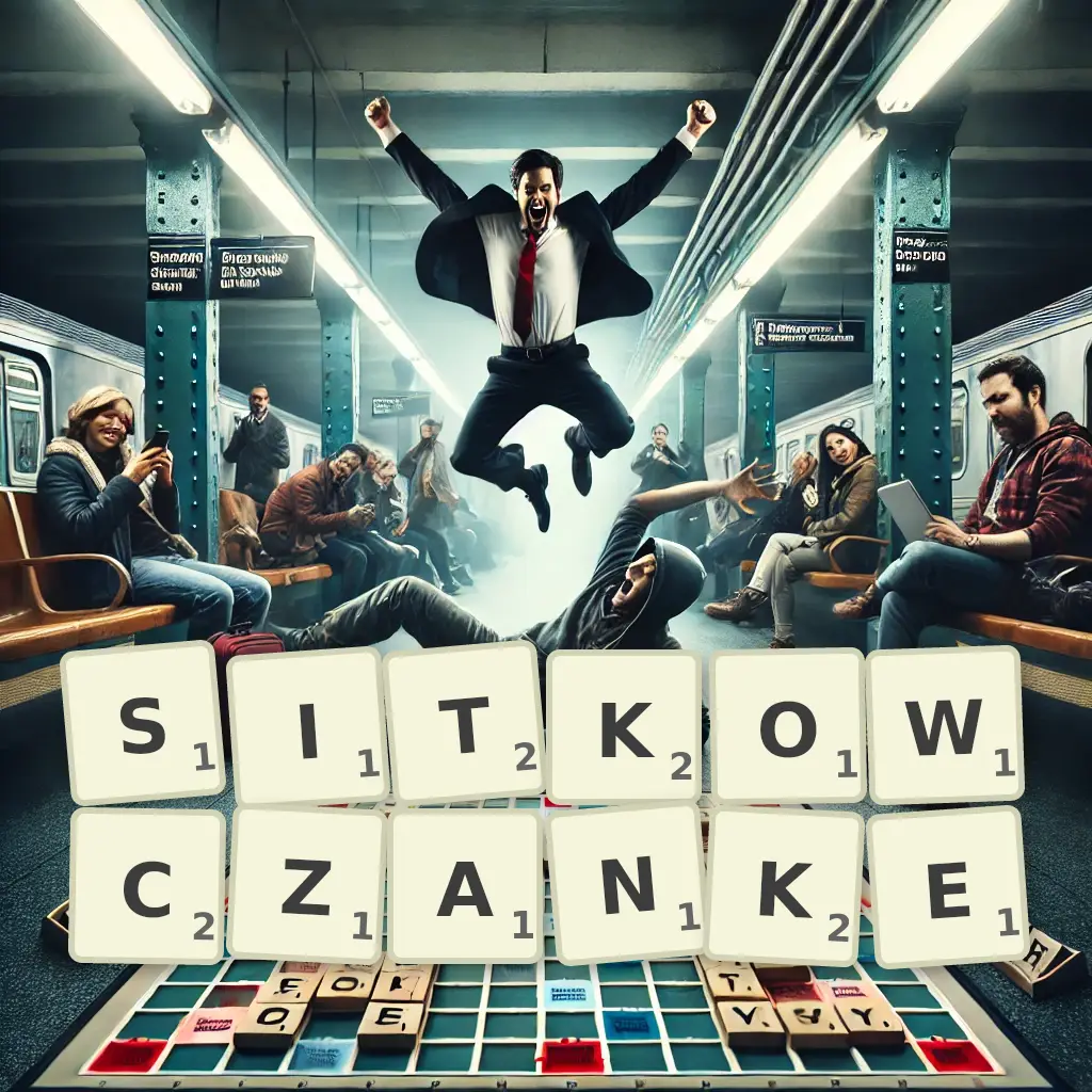 Słowa z liter SITKÓWCZANKĘ
