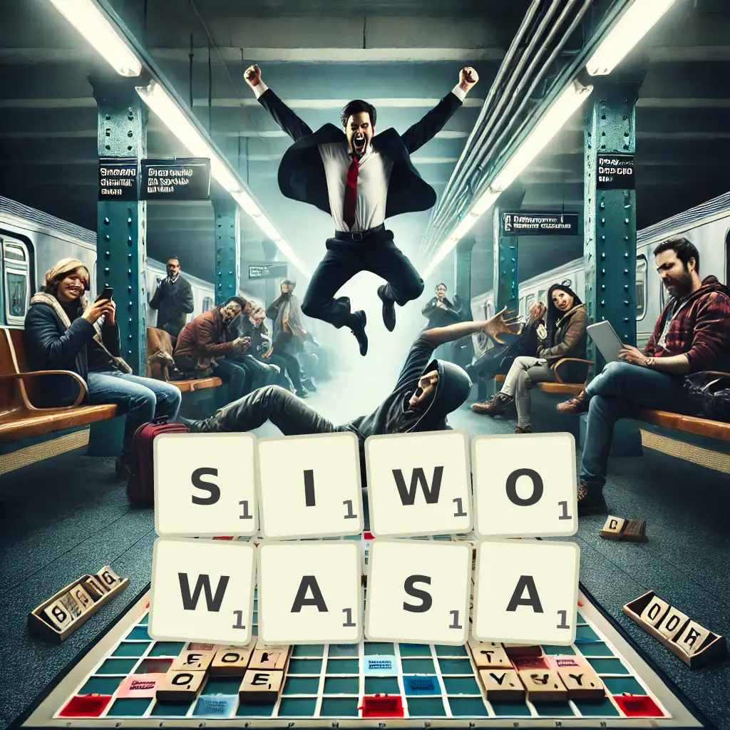Słowa z liter SIWOWĄSĄ
