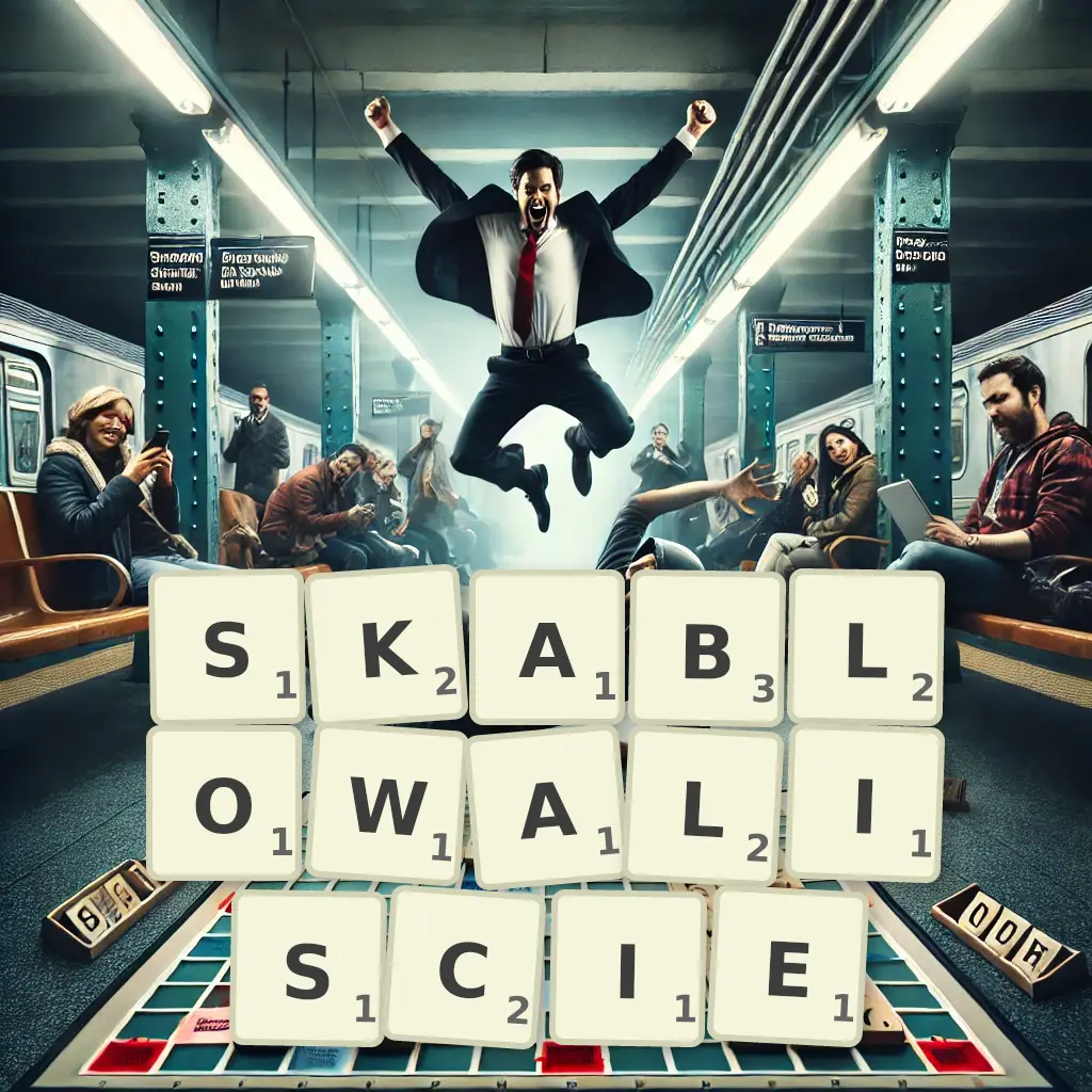 Słowa z liter SKABLOWALIŚCIE