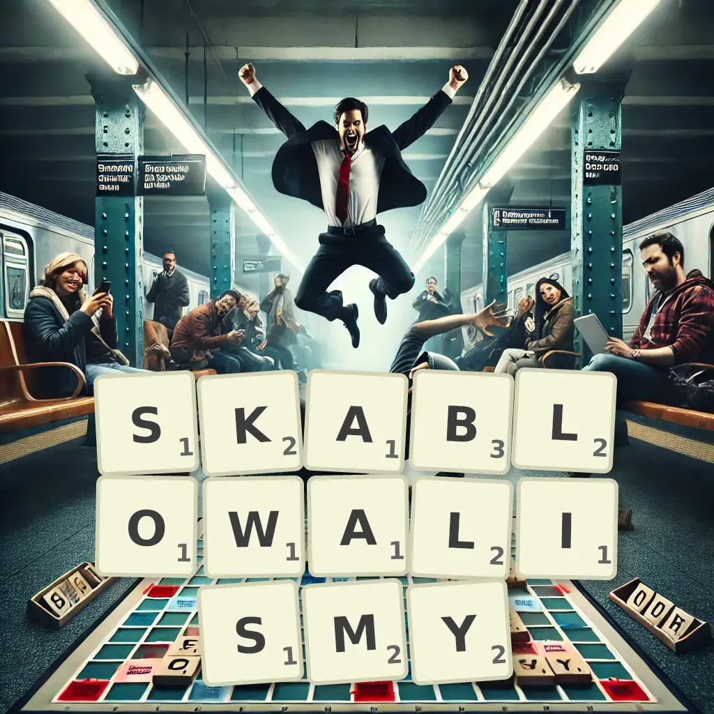 Słowa z liter SKABLOWALIŚMY