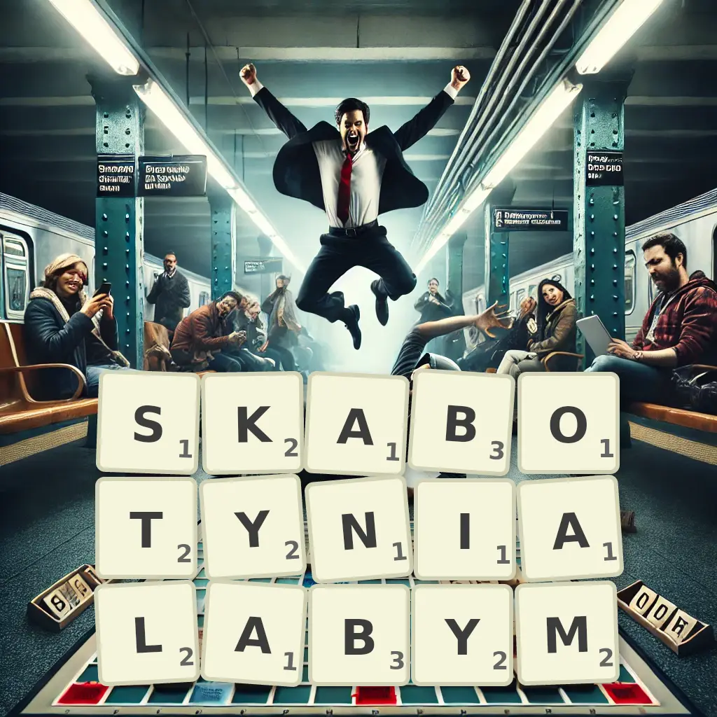 Słowa z liter SKABOTYNIAŁABYM