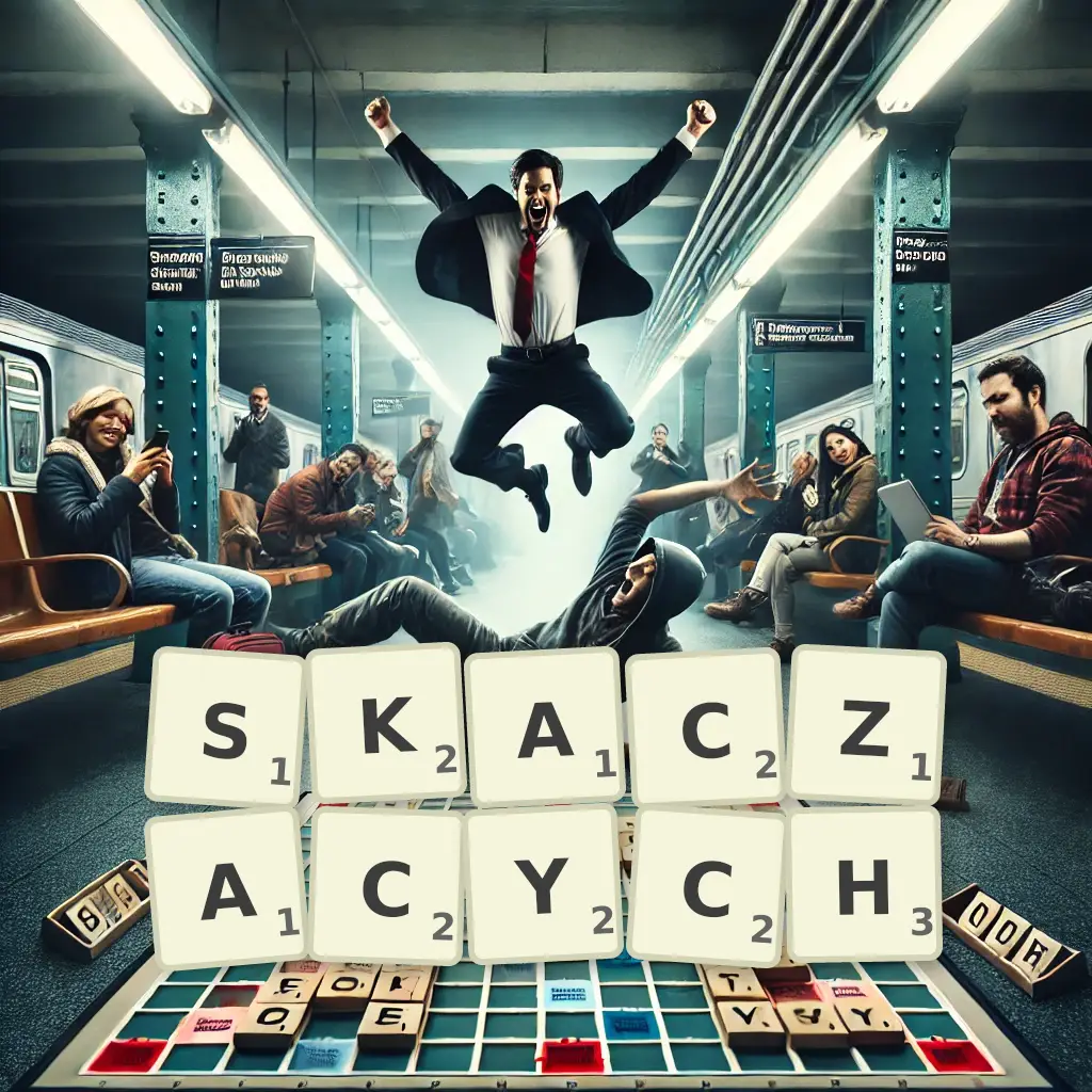 Słowa z liter SKACZĄCYCH